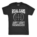 Real Cars Don't Shift Themselves Men's T Shirt