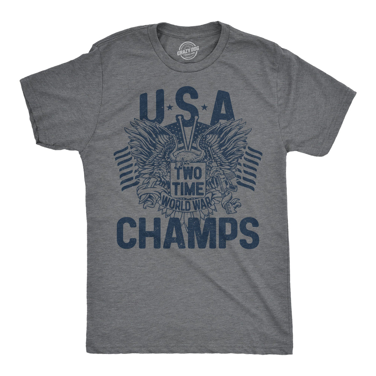 USA Two Time World War Champs Men's T Shirt