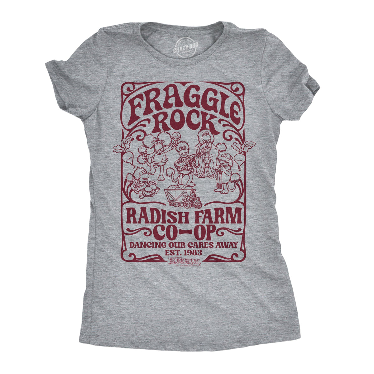 Fraggle Rock Raddish Farm Co Op Women's T Shirt