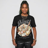 Black Cat 4s DopeSkill T-Shirt Whippin Graphic