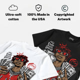 Toro Bravo 4s DopeSkill T-Shirt All Hustle No Luck Graphic