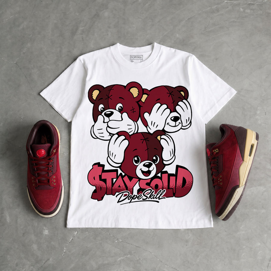 “Bin 23” 3s DopeSkill T-Shirt Stay Solid Graphic