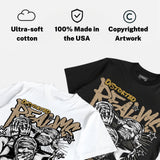 Shop Jacket 1s DopeSkill T-Shirt Distorted Realms Graphic