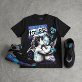 Aqua 8s DopeSkill T-Shirt Certified Lover Graphic