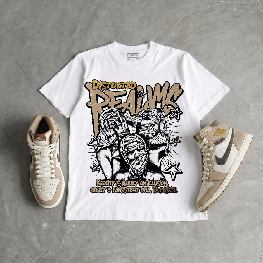 Shop Jacket 1s DopeSkill T-Shirt Distorted Realms Graphic