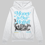 Gamma 11s DopeSkill Hoodie Sweatshirt Money Is Our Motive Typo Graphic
