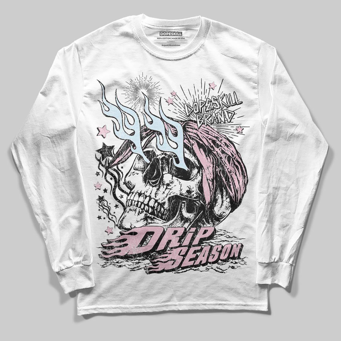 35th Anniversary 5s DopeSkill Long Sleeve T-Shirt Drip Season Graphic