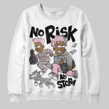 Max 95 OG “Pink Foam” DopeSkill Sweatshirt No Risk No Story Graphic