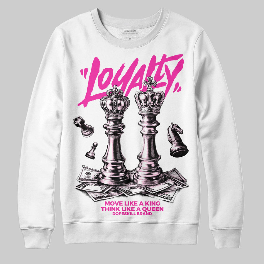 Pink 'Loyalty' DopeSkill Graphic Sweatshirt