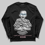 Medium Soft Pink 4s DopeSkill Long Sleeve T-Shirt Scared Money Don't Make No Money Graphic