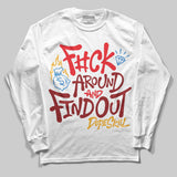 Red Collection DopeSkill Long Sleeve T-Shirt F#ck Around And Find Out Graphic