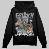 Wolf Grey 5s DopeSkill Hoodie Sweatshirt Get Rich Graphic