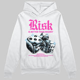 Pink 'Risk Is Better Than Regret' DopeSkill Graphic Hoodie