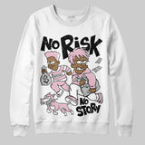35th Anniversary 5s DopeSkill Sweatshirt No Risk No Story Graphic