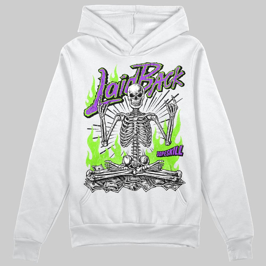 Neon Green 'Laid Back' DopeSkill Graphic Hoodie