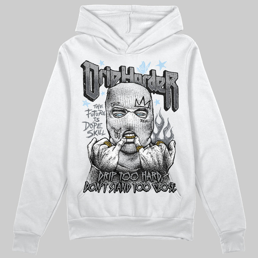 Wolf Grey 5s DopeSkill Hoodie Sweatshirt Drip Harder Graphic