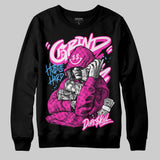 Pink 'Grind Pray' DopeSkill Graphic Sweatshirt