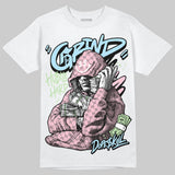 Medium Soft Pink 4s DopeSkill T-Shirt Grind Pray Graphic