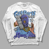 University Blue Collection DopeSkill Long Sleeve T-Shirt Get Rich Graphic
