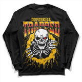 Yellow Collection DopeSkill Long Sleeve T-Shirt Trapped Halloween Graphic