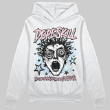 Medium Soft Pink 4s DopeSkill Hoodie Sweatshirt Root of Evil Graphic