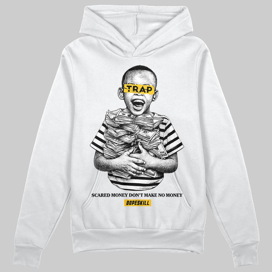 Yellow 'Scared Money Don't Make No Money' DopeSkill Graphic Hoodie