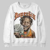 Orange 'Money Loves Me' DopeSkill Graphic Sweatshirt