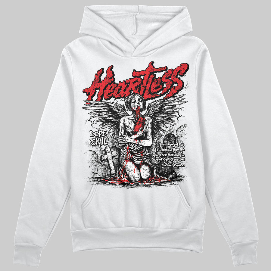 Red Cement 4S DopeSkill Hoodie Sweatshirt Heartless Graphic