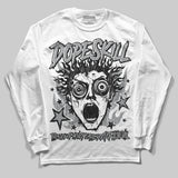 Wolf Grey 5s DopeSkill Long Sleeve T-Shirt Root of Evil Graphic