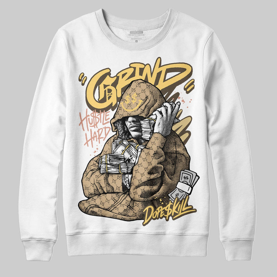 TAN 'Grind Pray' DopeSkill Graphic Sweatshirt