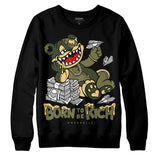 Craft Olive 4s DopeSkill Sweatshirt Born To Be Rich Graphic