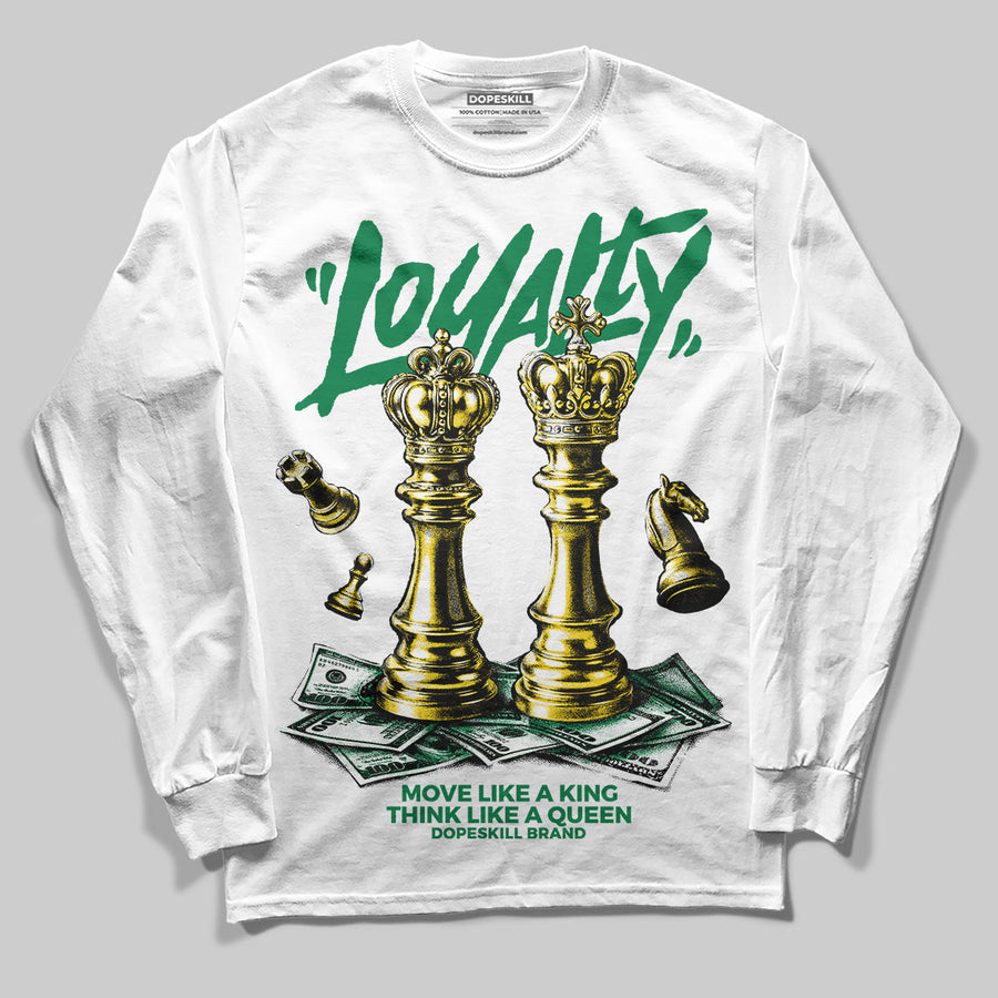 Green 'Loyalty' DopeSkill Graphic Long Sleeve T-Shirt