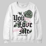 Medium Soft Pink 4s DopeSkill Sweatshirt You’re Lost Without Me Graphic
