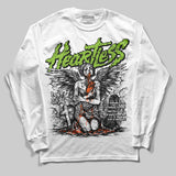 Neon Green Collection DopeSkill Long Sleeve T-Shirt Heartless Graphic