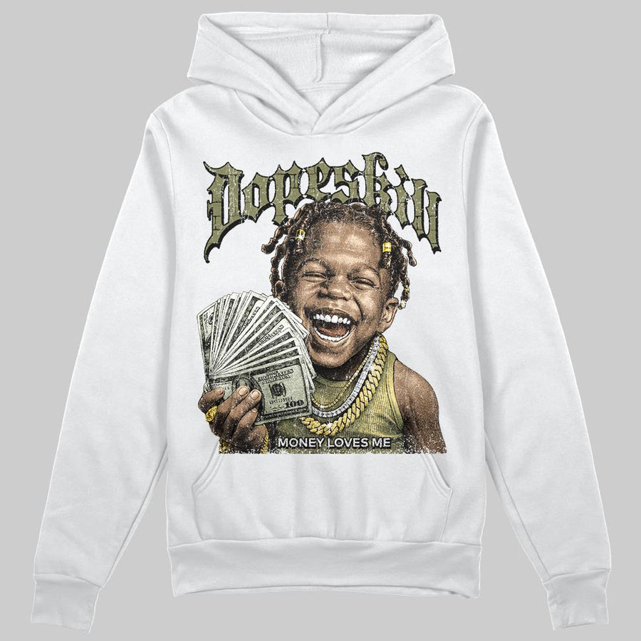 Olive 'Money Loves Me' DopeSkill Graphic Hoodie