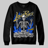 Royal Blue 'Laid Back' DopeSkill Graphic Sweatshirt