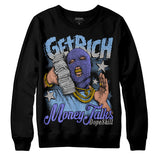 University Blue Collection DopeSkill Sweatshirt Get Rich Graphic