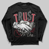 Valentine’s Day 4s DopeSkill Long Sleeve T-Shirt Trust No One Graphic
