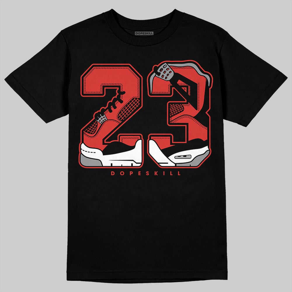 Toro Bravo 4s DopeSkill T-Shirt 23 with 4s Pattern Graphic
