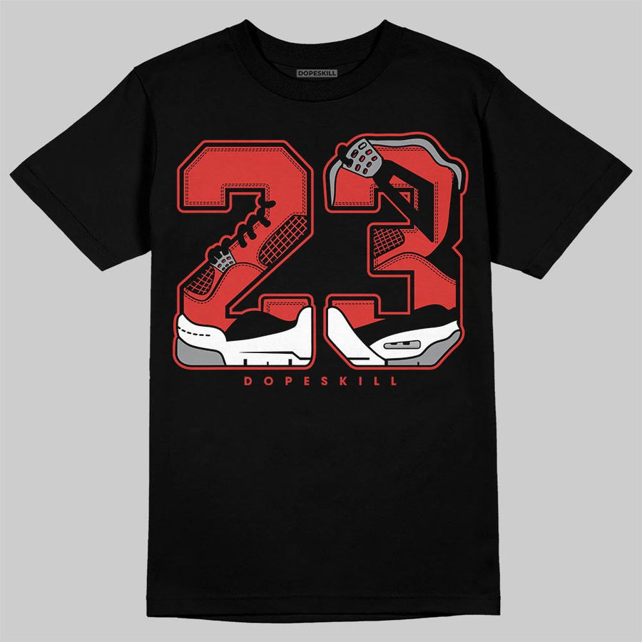 Toro Bravo 4s DopeSkill T-Shirt 23 with 4s Pattern Graphic