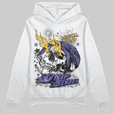 Lakers 4s DopeSkill Hoodie Sweatshirt Drip Season Graphic