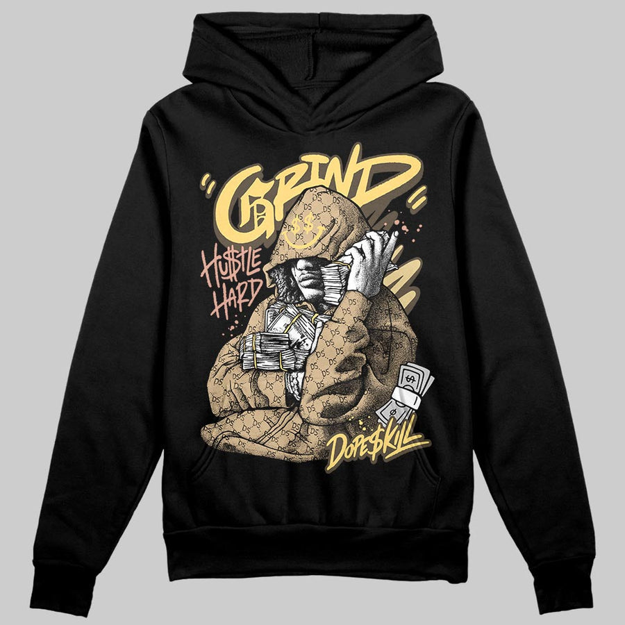 TAN 'Grind Pray' DopeSkill Graphic Hoodie