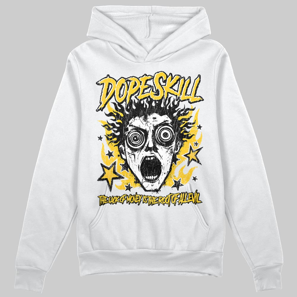 Yellow Collection DopeSkill Hoodie Sweatshirt Root of Evil Graphic