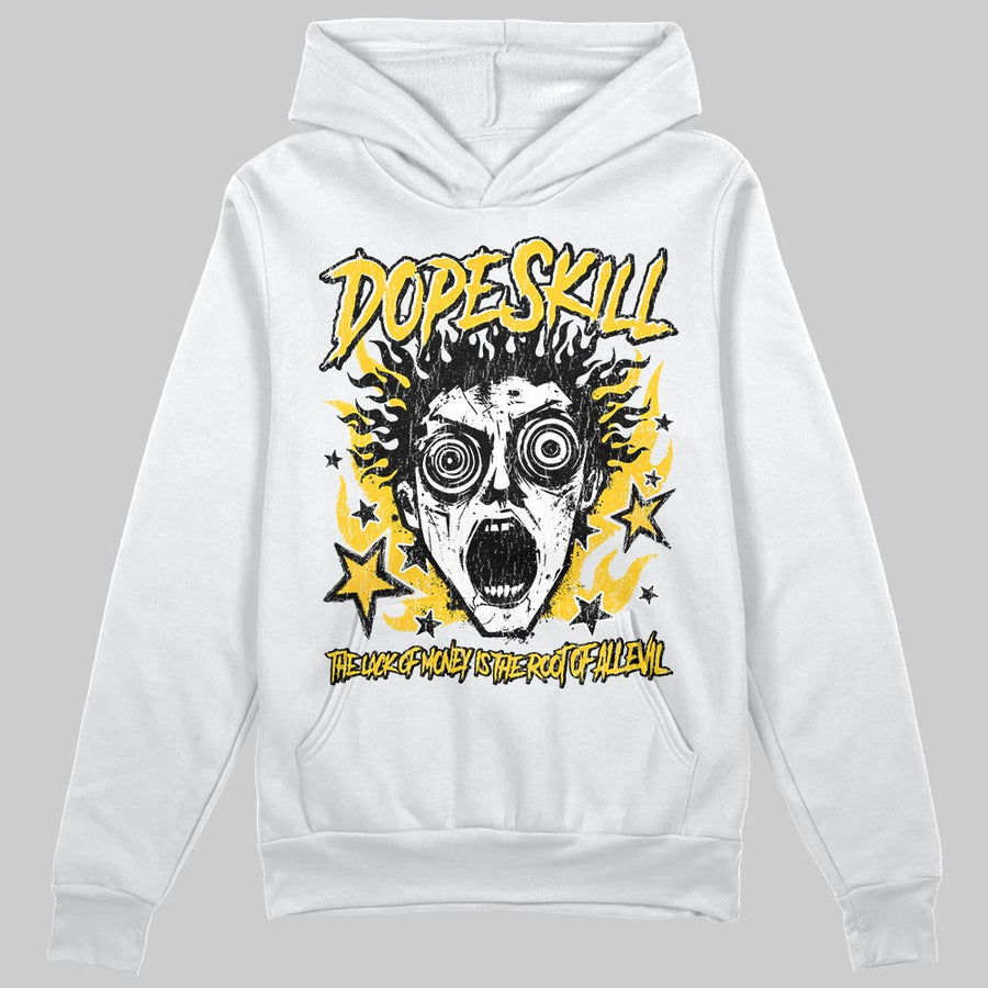 Yellow Collection DopeSkill Hoodie Sweatshirt Root of Evil Graphic