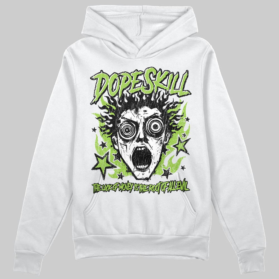 Neon Green Collection DopeSkill Hoodie Sweatshirt Root of Evil Graphic
