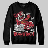 Valentine’s Day 4s DopeSkill Sweatshirt Born To Be Rich Graphic