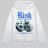 Royal Blue 'Risk Is Better Than Regret' DopeSkill Graphic Hoodie