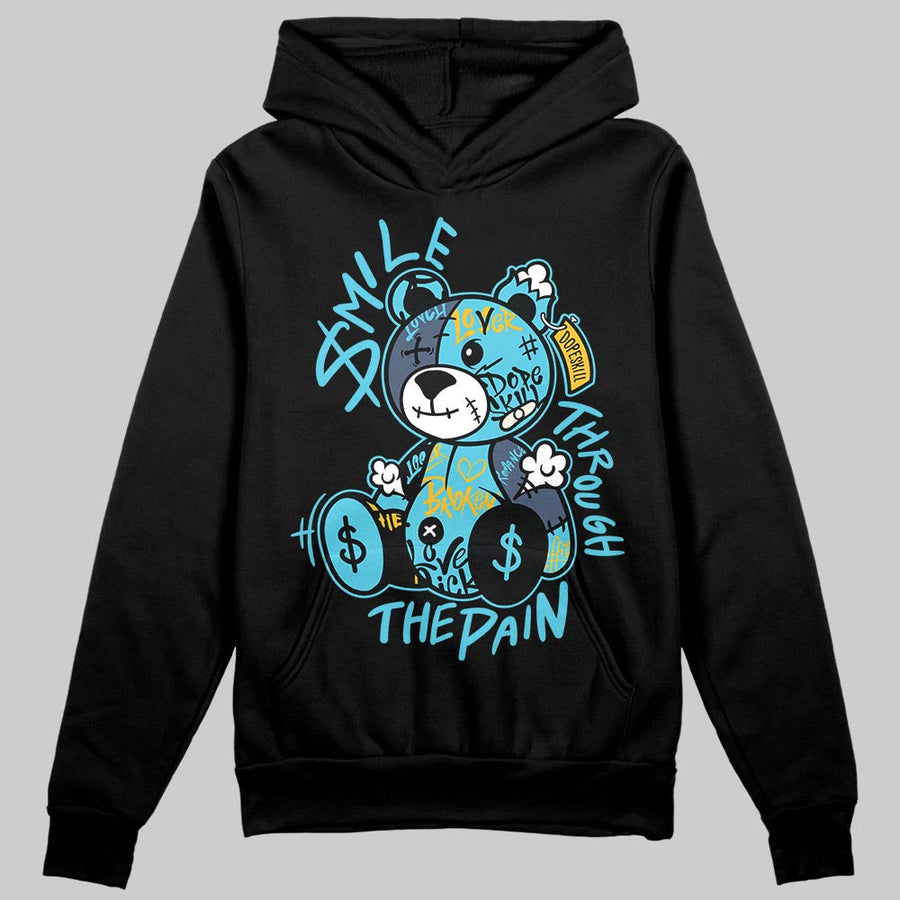 Gamma 11s DopeSkill Hoodie Sweatshirt Smile Through The Pain Graphic