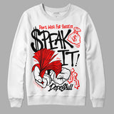 Black and White Collection DopeSkill Sweatshirt Speak It Graphic