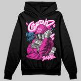 Pink 'Grind Pray' DopeSkill Graphic Hoodie